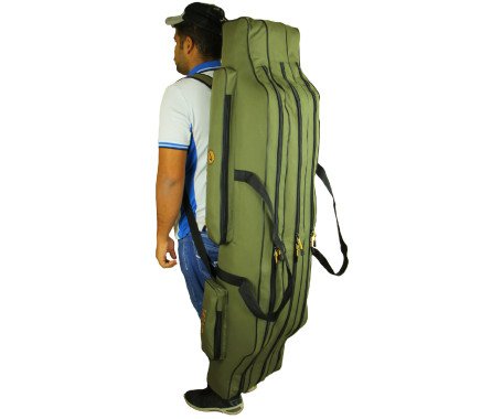 AQUA MARINE - 3 LYR HEAVY DUTY FISHING ROD BAG (NEW STYLE)